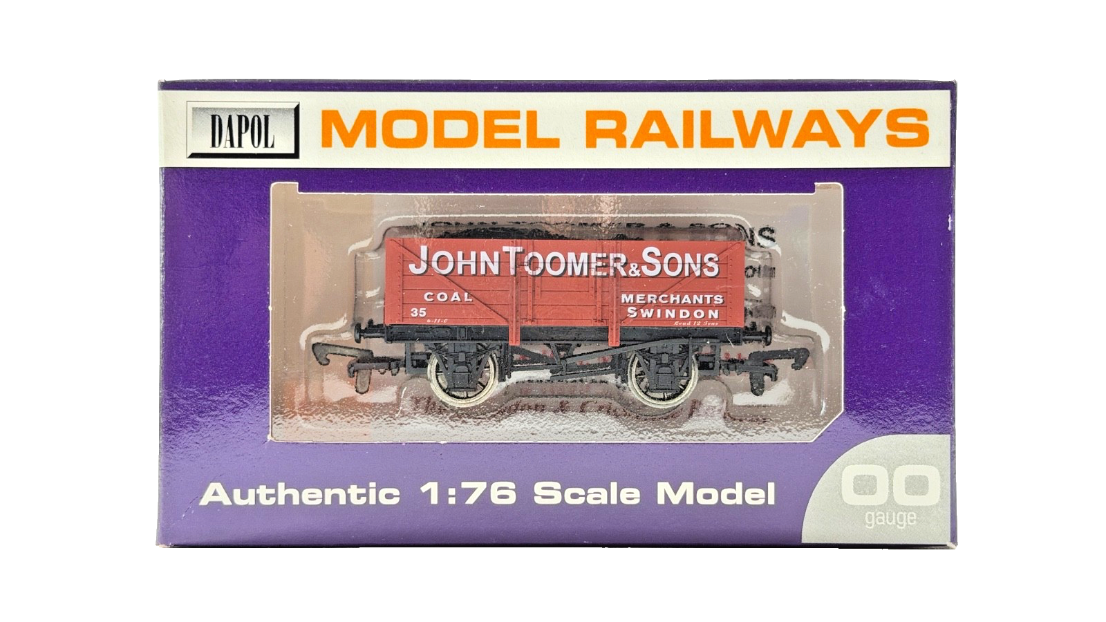 DAPOL 00 GAUGE - JOHN TOOMER & SONS COAL MERCHANT SWINDON 35 (LIMITED EDITION)
