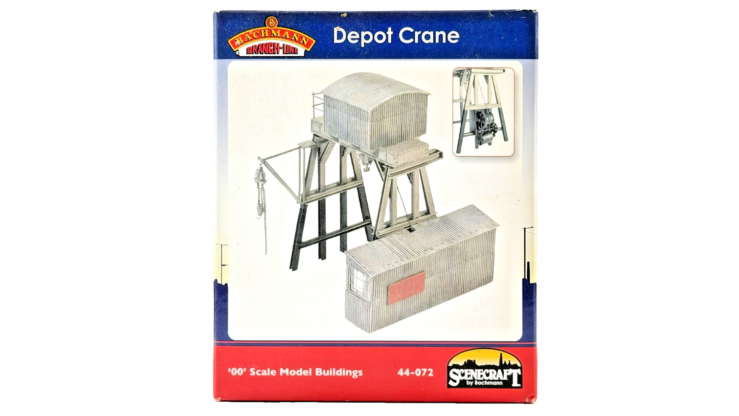 BACHMANN OO GAUGE SCENECRAFT - 44-072 - DEPOT CRANE - NEW