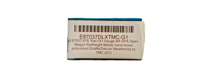 EFE RAIL OO GAUGE - E87037 - BR SPA OPEN WAGON RAILFREIGHT METALS TMC GRAFFITI