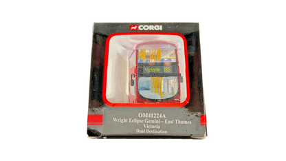 CORGI OOC 1/76 SCALE - OM41224A - WRIGHT ECLIPSE GEMINI EAST THAMES - BOXED