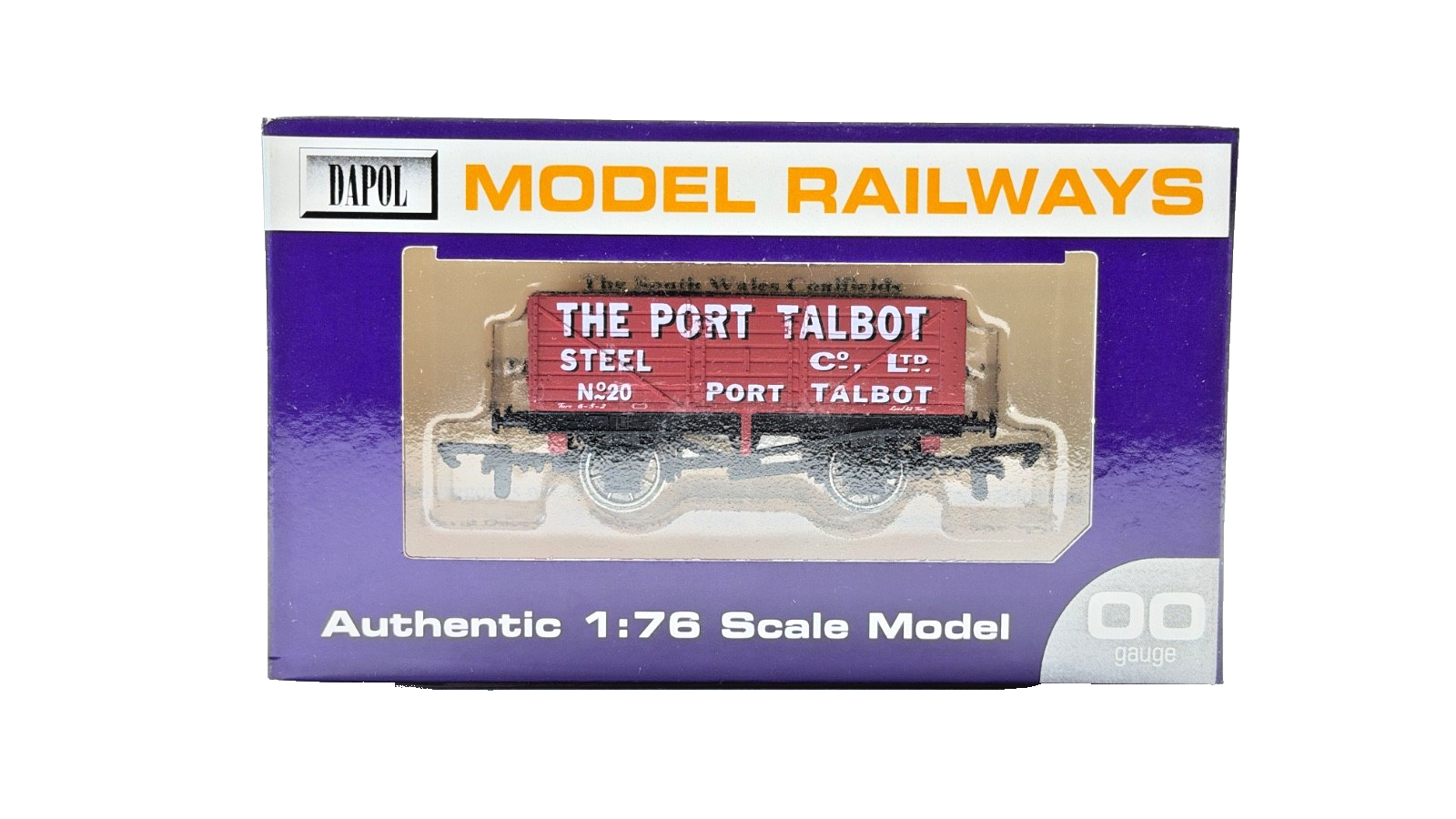 DAPOL 00 GAUGE - THE PORT TALBOT STEEL COMPANY WAGON NO.20 (LIMITED EDITION)