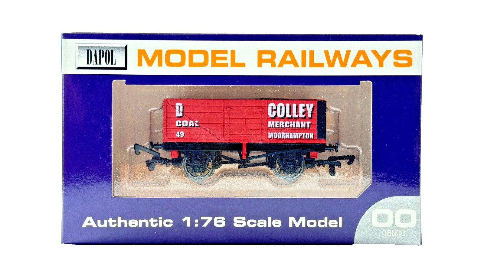 DAPOL 00 GAUGE - D COLLEY COAL MERCHANT MOORHAMPTON WAGON 49 (LIMITED EDITION)