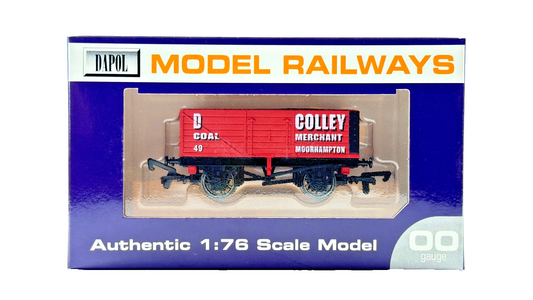 DAPOL 00 GAUGE - D COLLEY COAL MERCHANT MOORHAMPTON WAGON 49 (LIMITED EDITION)