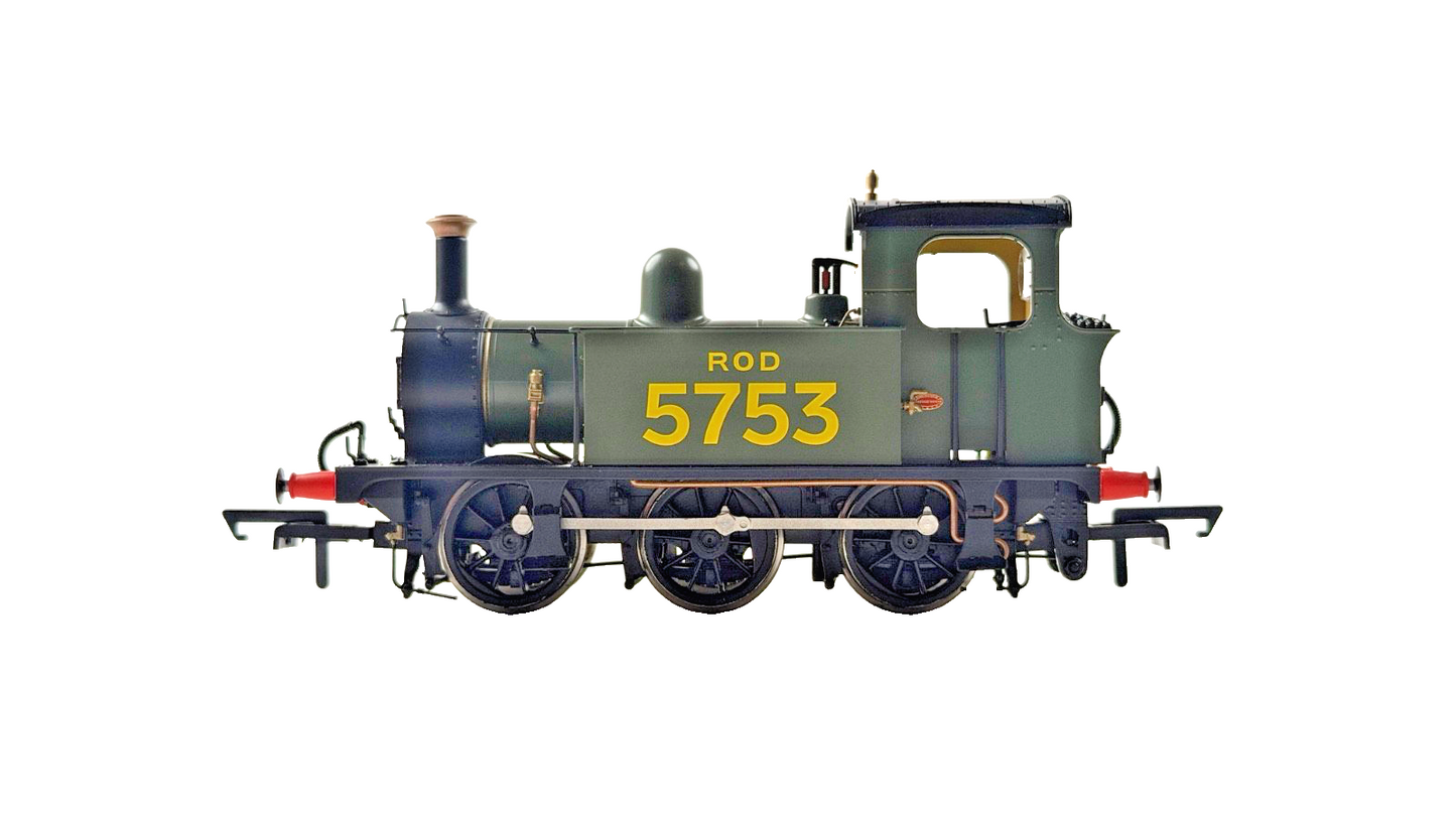 HATTONS OO GAUGE - H4-P-014 - SECR P CLASS 0-6-0T 5753 ROD GREEN LIVERY BOXED