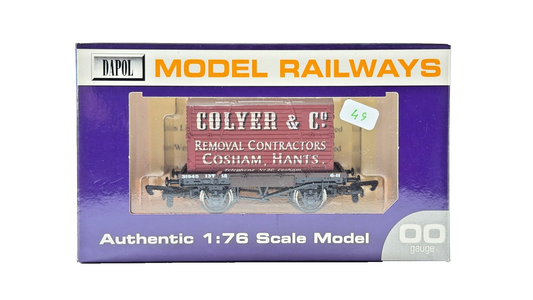 DAPOL 00 GAUGE - COLYER & CO REMOVAL CONTRACTORS COSHAM HANTS (LIMITED EDITION)
