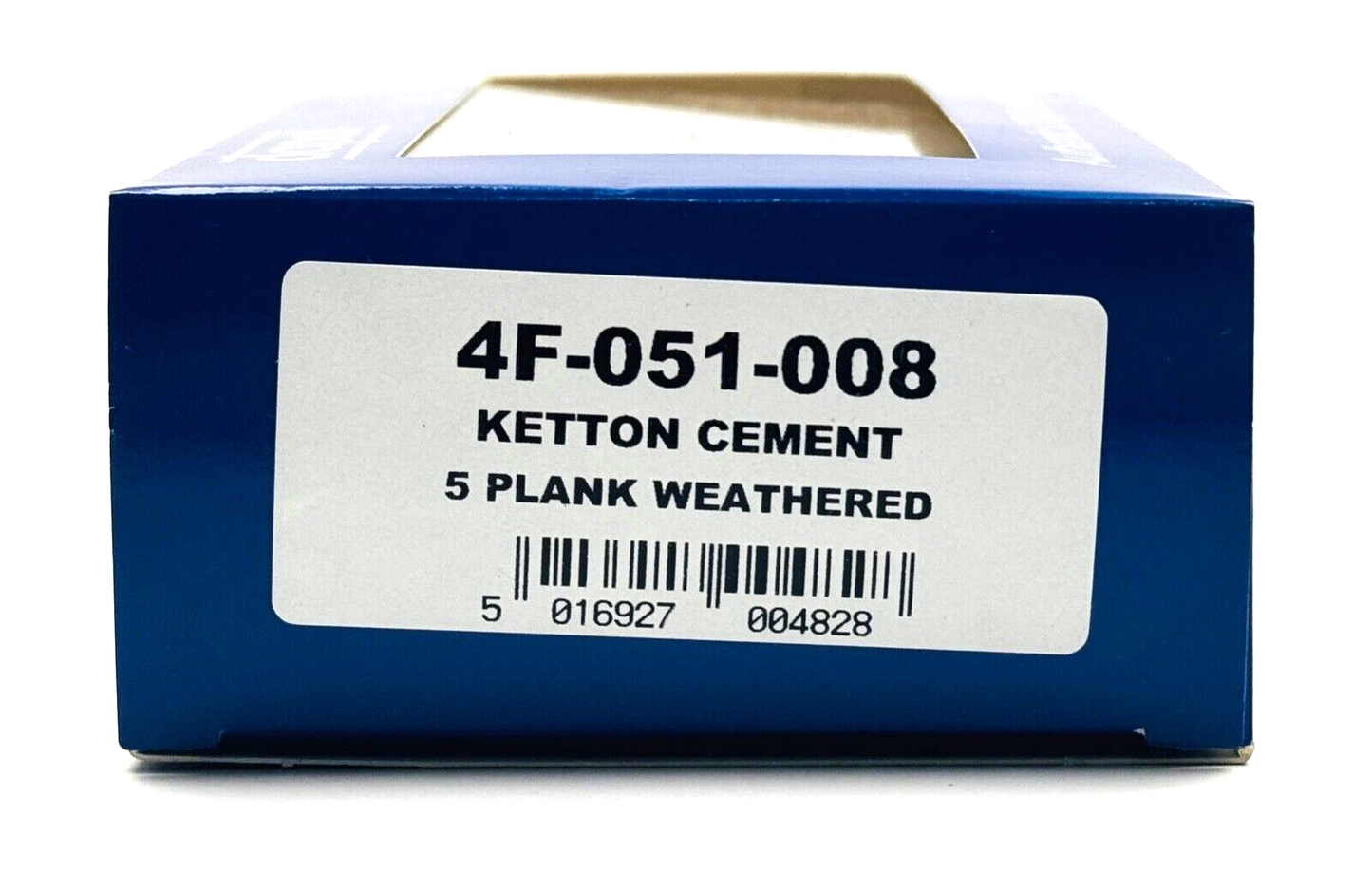 DAPOL 00 GAUGE - 4F-051-008 - 5 PLANK WAGON 'KETTON CEMENT' WEATHERED NO.9 BOXED