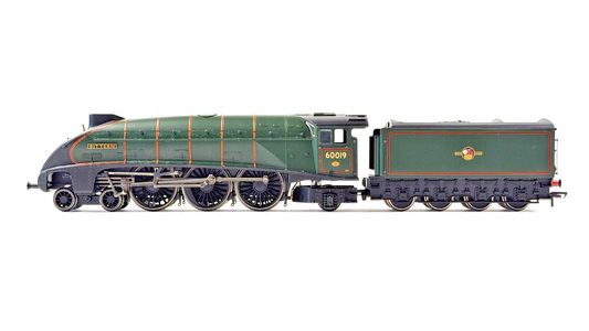 BACHMANN 00 GAUGE - 31-963 - CLASS A4 60019 BITTERN BR LINED GREEN LATE CREST