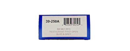 BACHMANN OO GAUGE - 39-250A - BR MK1 RFO RESTAURANT FIRST OPEN BLUE & GREY COACH