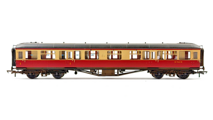 LARRY GODDARD/HORNBY 00 GAUGE DIA.E165 CRIMSON CREAM COACH W7262W