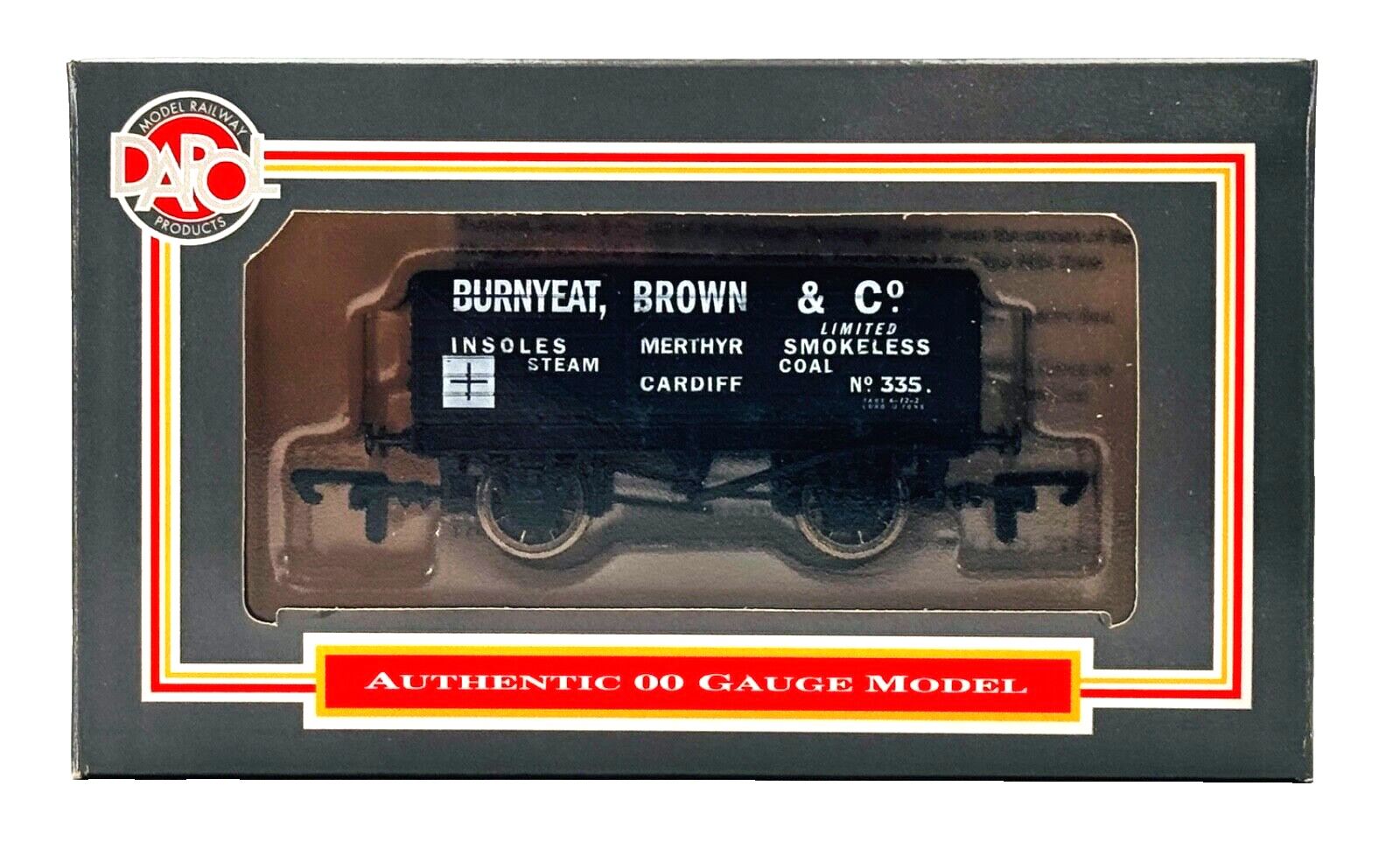 DAPOL 00 GAUGE - BURNYEAT BROWN & CO CARDIFF MERTHYR NO.335  (LIMITED EDITION)