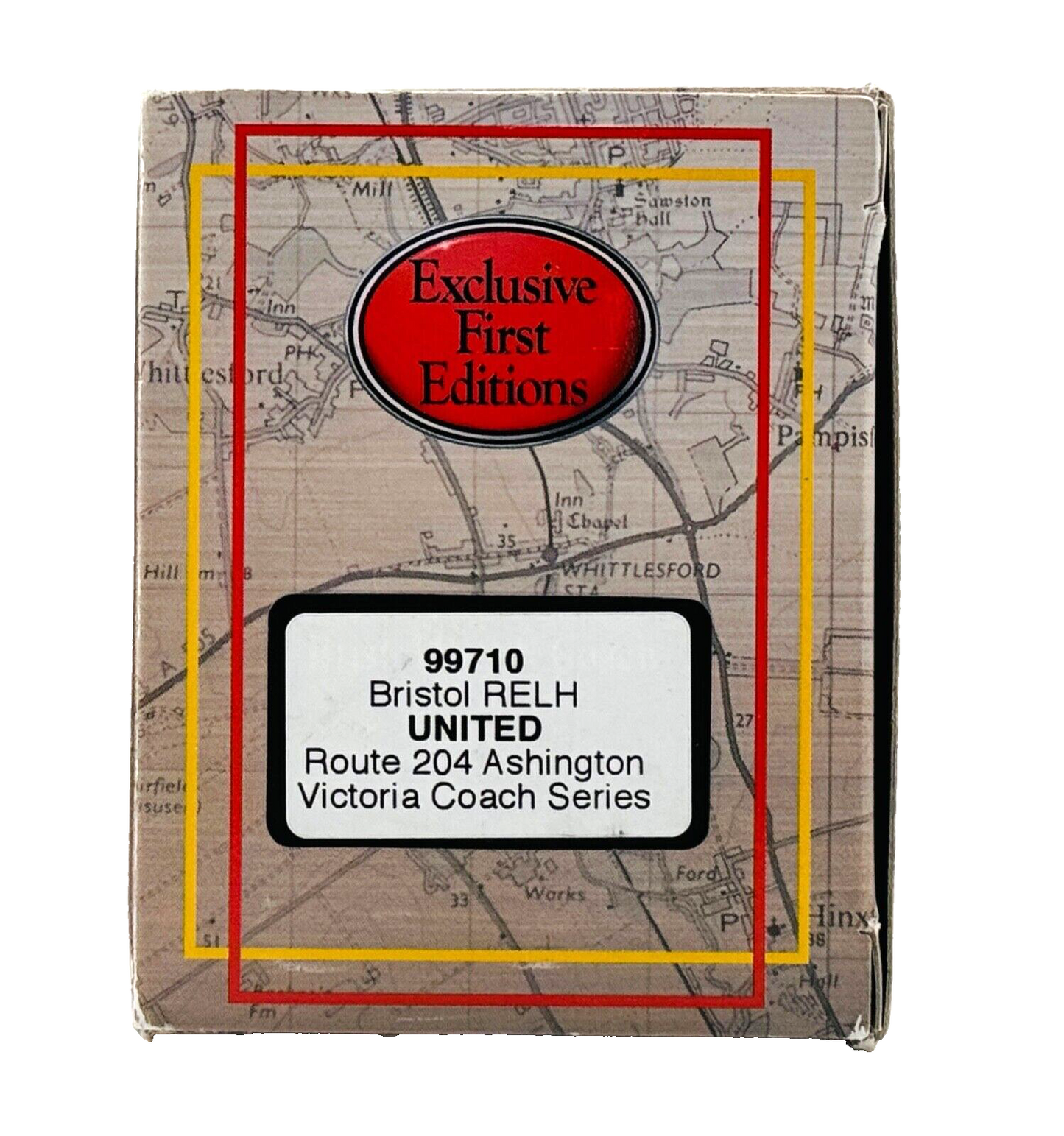 EFE 1/76 SCALE - 99710 - BRISTOL RELH 'UNITED' ROUTE 204 ASHINGTON - BOXED