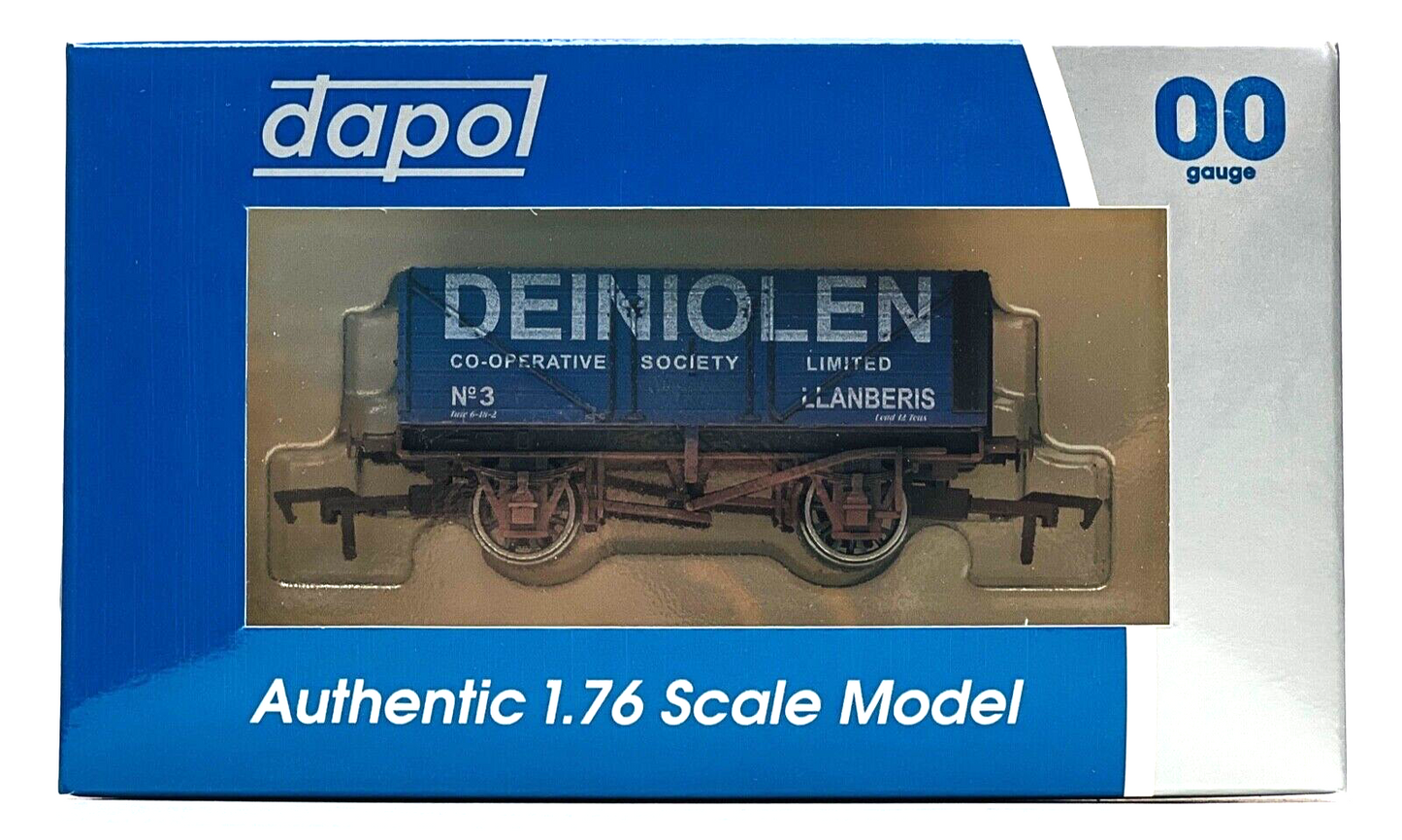 DAPOL 00 GAUGE - DEINIOLEN CO-OP SOCIETY LLANBERIS NO.3 (WEST WALES WAGON WORKS)