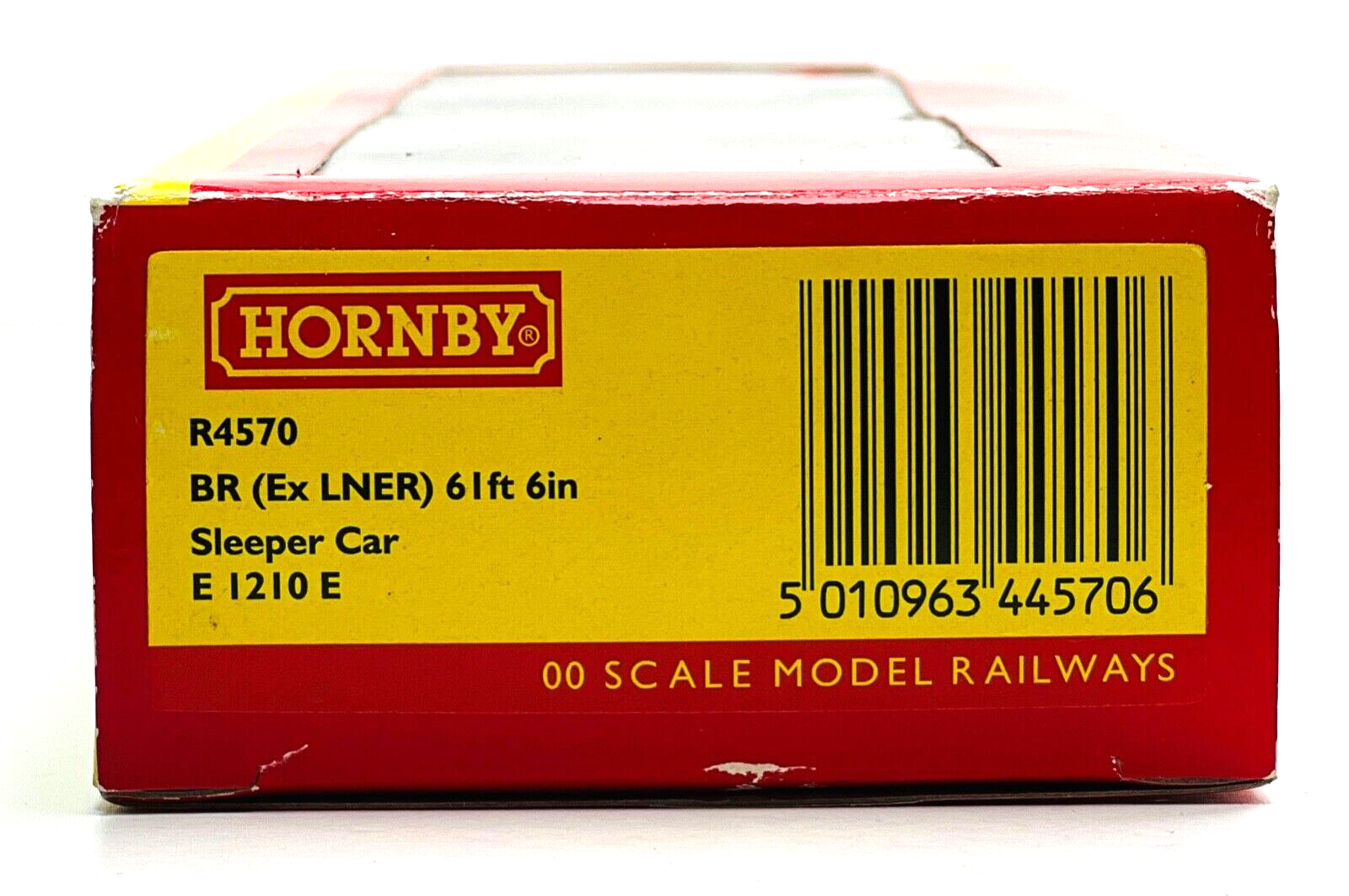 HORNBY 00 GAUGE - R4570 - BR MAROON (EX LNER) 61FT 6IN SLEEPER CAR E1210E BOXED