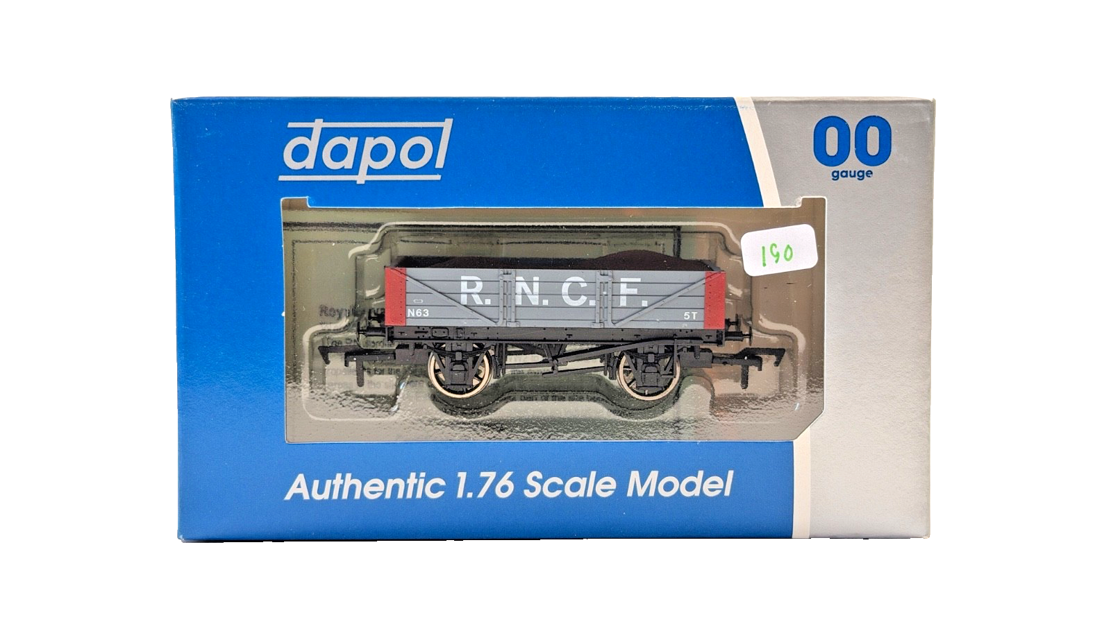DAPOL 00 GAUGE - ROYAL NAVAL CORDITE FACTORY PLANK WAGON N63 (LIMITED EDITION)