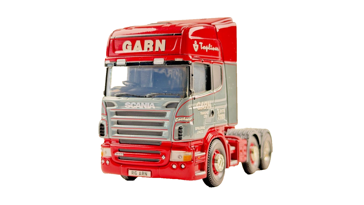 CORGI 1/50 SCALE DIECAST SCANIA R500 GARN TRANSPORT LINCS TRACTOR UNIT UNBOXED