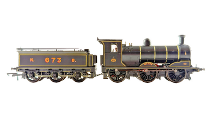 HORNBY OO GAUGE - R3600TTS - NBR J36 CLASS LOCOMOTIVE 673 MAUDE DCC TTS SOUND