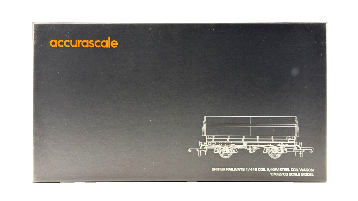 ACCURASCALE OO GAUGE - ACC1100-COILA-A - COIL A/KAV STEEL COIL WAGON BR BAUXITE