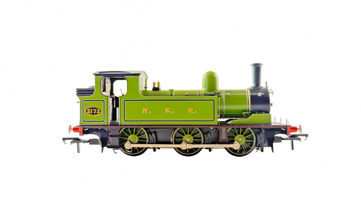 BACHMANN OO GAUGE - 31-063 - E1 CLASS 2173 NER LINED GREEN LOCOMOTIVE BOXED