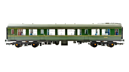 BACHMANN OO GAUGE - 32-911 - CLASS 158 DMU 3 CAR BR GREEN YELLOW WARNING PANELS