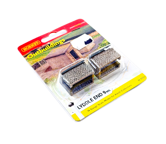 HORNBY N GAUGE LYDDLE END - N8050 - HOME FARM OUTBUILDINGS CARDED