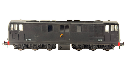 SILVER FOX MODELS OO GAUGE - IRISH CIE BLACK 101 CLASS B SULZER B103 - BOXED