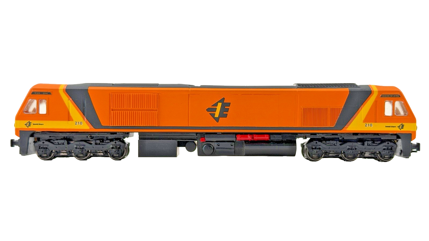 KIT BUILT OO GAUGE - IRISH IE CLASS 201 DIESEL LOCOMOTIVE RIVER ERNE 210 UNBOXED