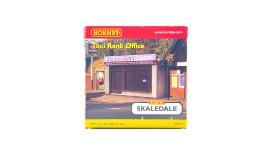 HORNBY 00 GAUGE SKALEDALE - R8764 - TAXI RANK OFFICE - BOXED