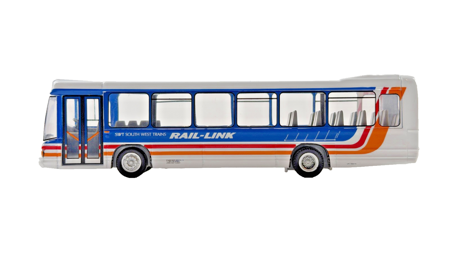CORGI 1/76 SCALE - OPTARE DELTA SOUTH WEST TRAINS RAIL-LINK WINCHESTER UNBOXED