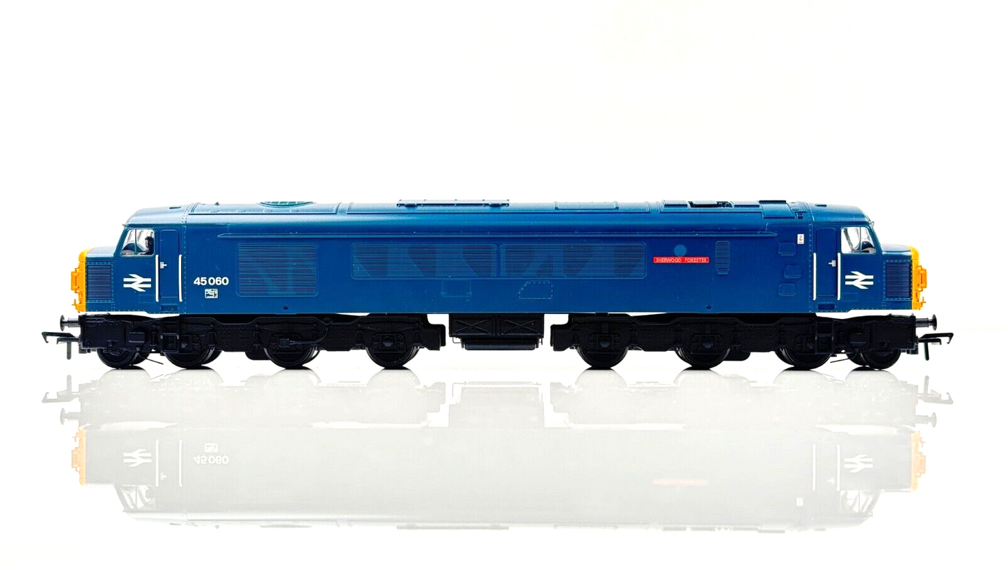 BACHMANN 00 GAUGE - 32-677B - CLASS 45/0 45060 SHERWOOD FORESTER BR BLUE - NOISY