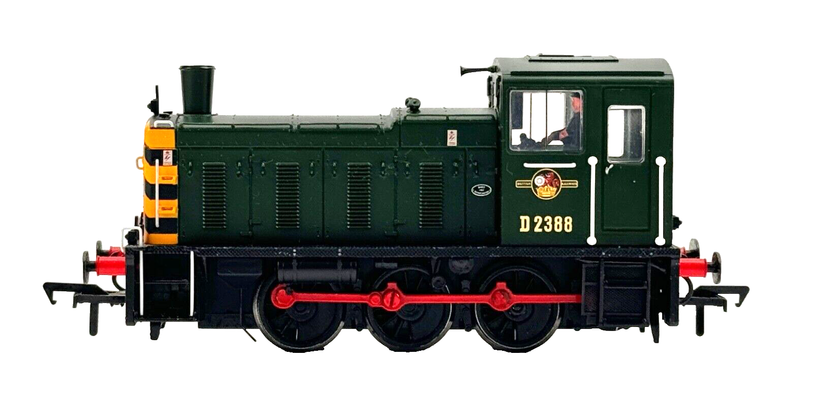 BACHMANN 00 GAUGE - 31-361 - CLASS 03 DIESEL SHUNTER D2388 BR GREEN LATE CREST