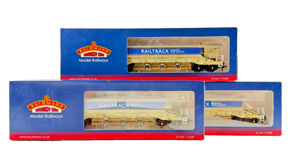 BACHMANN OO GAUGE - 38-210A/38-212/A - JJA MK2 AUTOBALLASTER RAILTRACK BOXED X 3