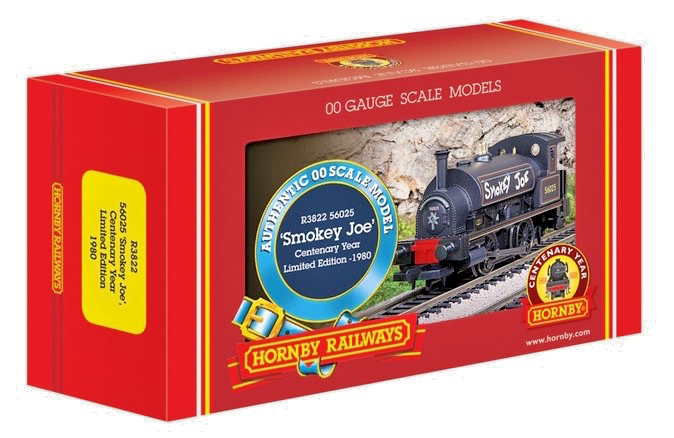 HORNBY OO GAUGE - R3822 - SMOKEY JOE 56025 CLASS 0F PUG STEAM LOCOMOTIVE NEW