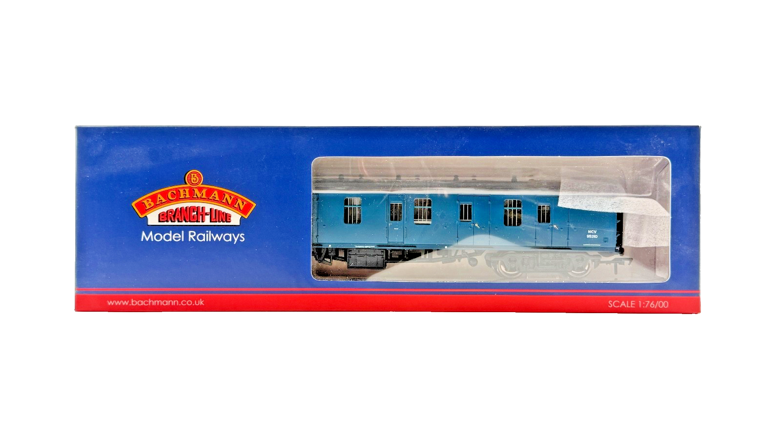 BACHMANN OO GAUGE - 39-187 - MK1 BG FULL BRAKE BR BLUE COACH BOXED