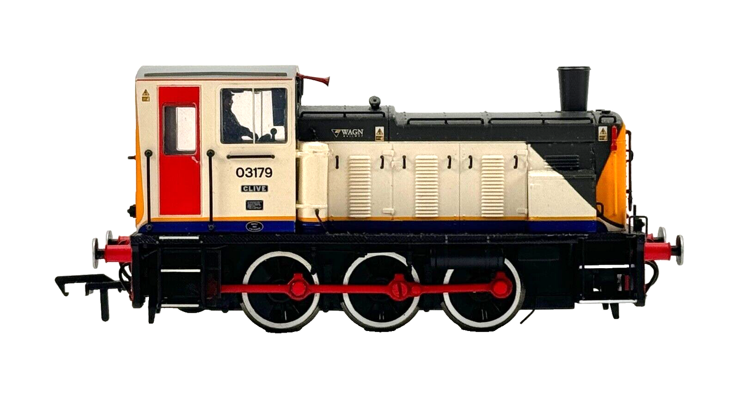 BACHMANN 00 GAUGE - 31-360K - CLASS 03 DIESEL SHUNTER 03179 WAGN RAILWAY CLIVE