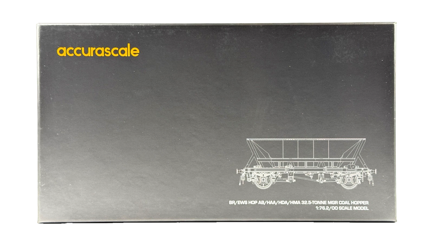 ACCURASCALE OO GAUGE - ACC2557HAA-FM3 - BR/EWS HOP HAA 32.5T MGR COAL HOPPERS