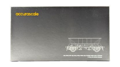 ACCURASCALE OO GAUGE - ACC2557HAA-FM3 - BR/EWS HOP HAA 32.5T MGR COAL HOPPERS
