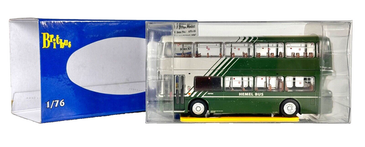 BRITBUS 1/76 SCALE - AN1-16 - PARK ROYAL NBC HEMEL BUS DOUBLE DECK - NOT PERFECT