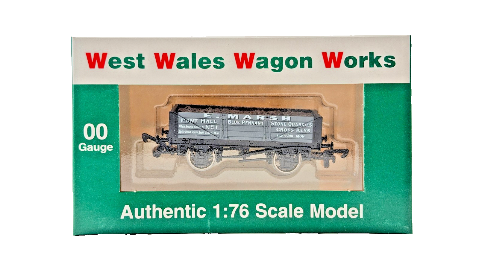 DAPOL 00 GAUGE - E MARSH BLUE PENNANT STONE QUARRY CROSS KEYS (LIMITED EDITION)