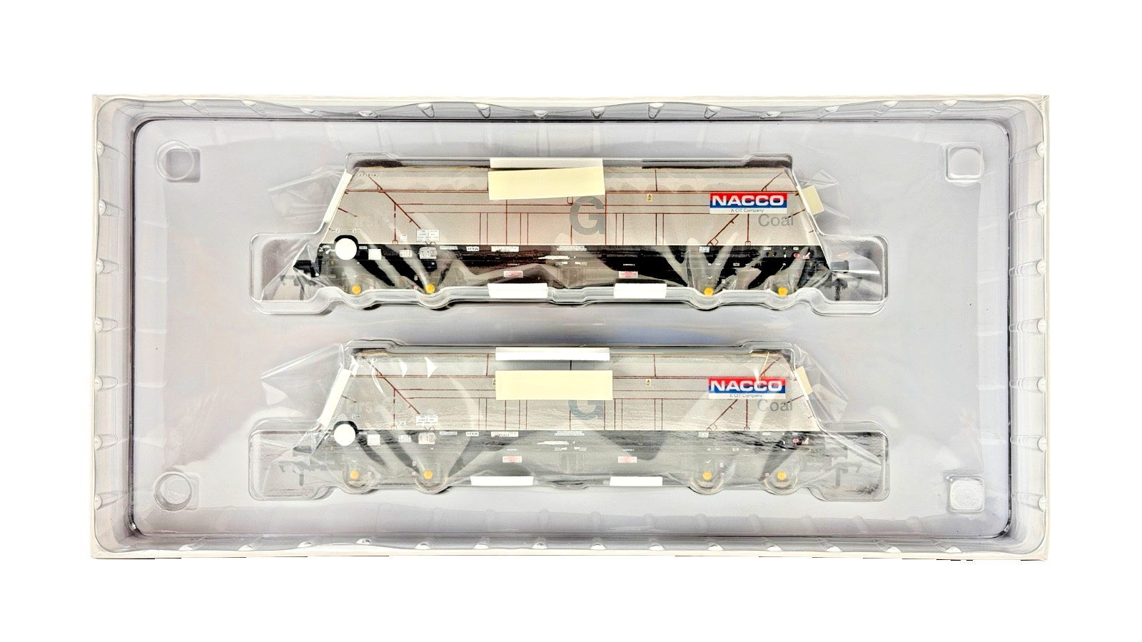 ACCURASCALE OO GAUGE - ACC2646NAC1 - CUTDOWN HYA PACK NACCO COAL TWIN PACK 1