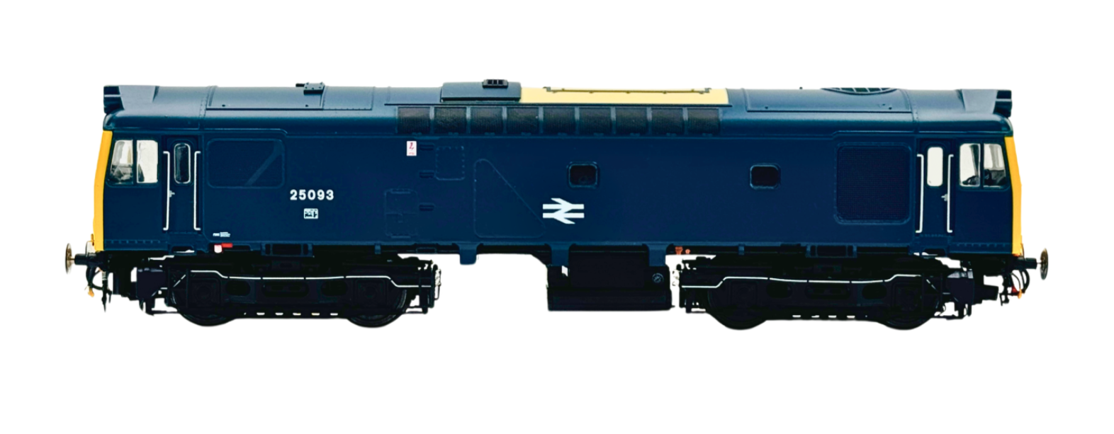 HELJAN 00 GAUGE - 2537 - CLASS 25 DIESEL 25093 BR BLUE (SCR/LMR) DOUBLE ARROWS