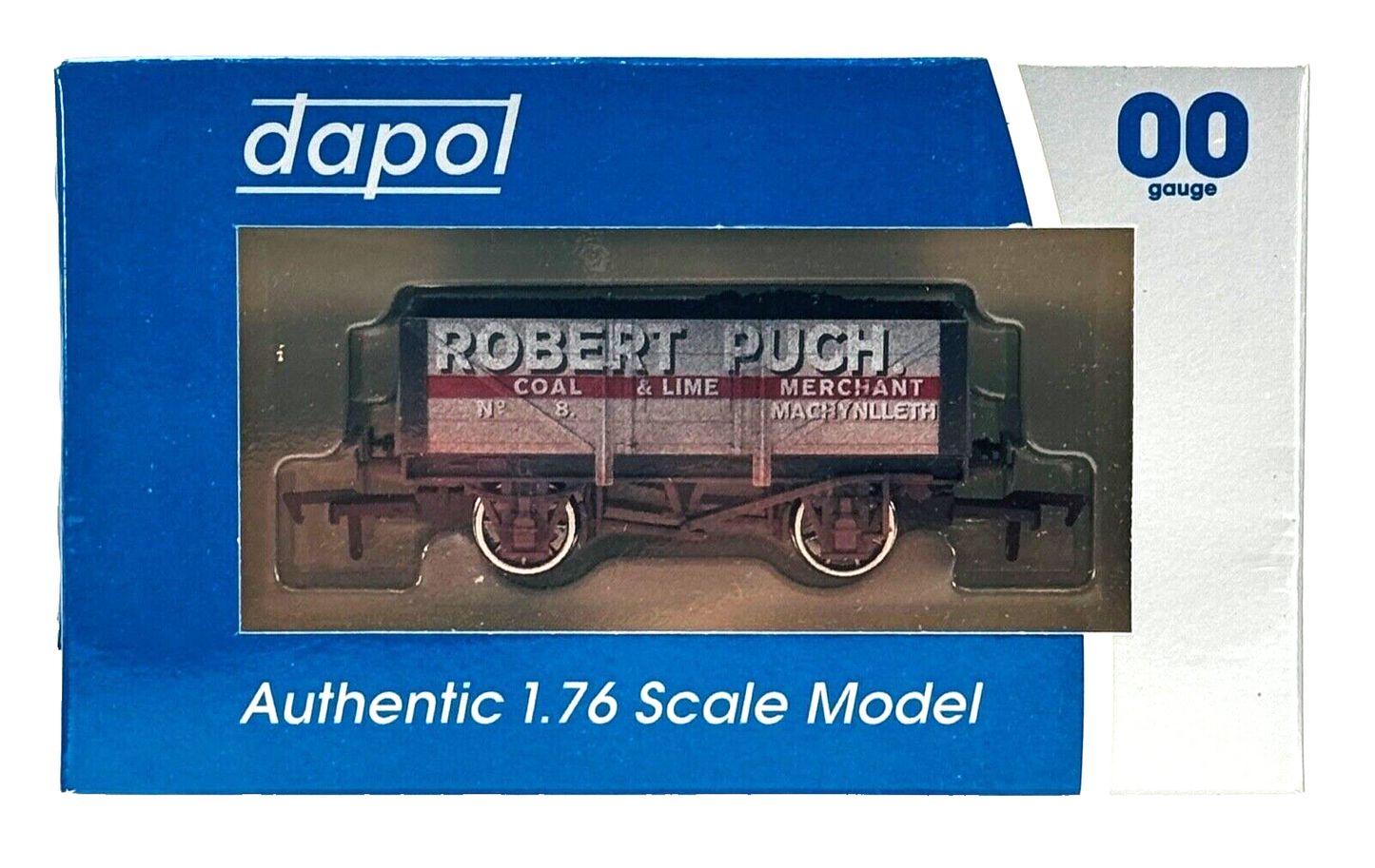 DAPOL 00 GAUGE - ROBERT PUGH MACHYNLLETH WAGON NO.8 (W) (LIMITED EDITION)