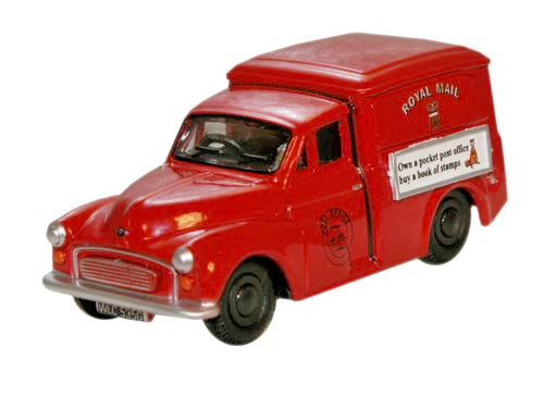 OXFORD DIECAST 1/76 SCALE - 76MM015 - MORRIS MINOR VAN ROYAL MAIL - NEW