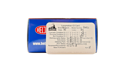 HELJAN OO GAUGE - 26651 - CLASS 26 DIESEL LOCOMOTIVE BR GREEN D5312 WEATHERED