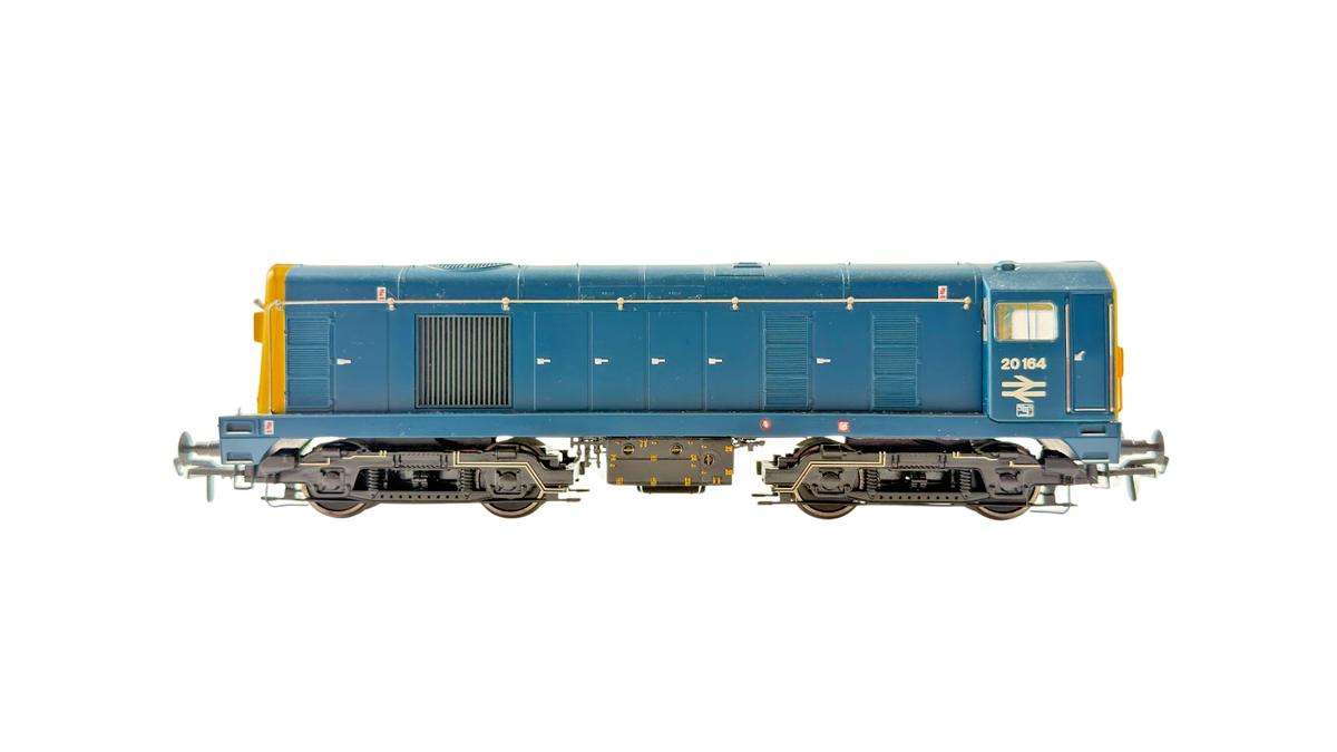 BACHMANN OO GAUGE - 32-035 - CLASS 20 DIESEL 20164 BR BLUE DOMINO HEADCODE BOXED