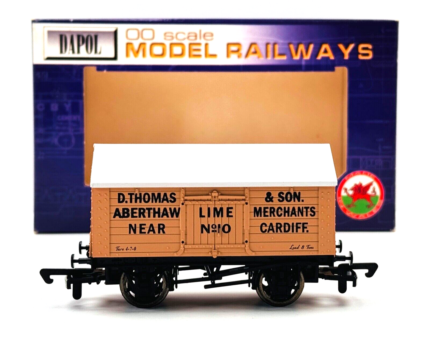 DAPOL 00 GAUGE - D. THOMAS & SON ABERTHAW LIME MERCHANTS (DAVID DACEY LTD ED)