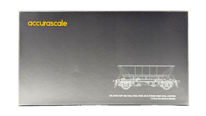 ACCURASCALE OO GAUGE - ACC2555HAA-FM1 - BR/EWS HOP HAA 32.5T MGR COAL HOPPERS