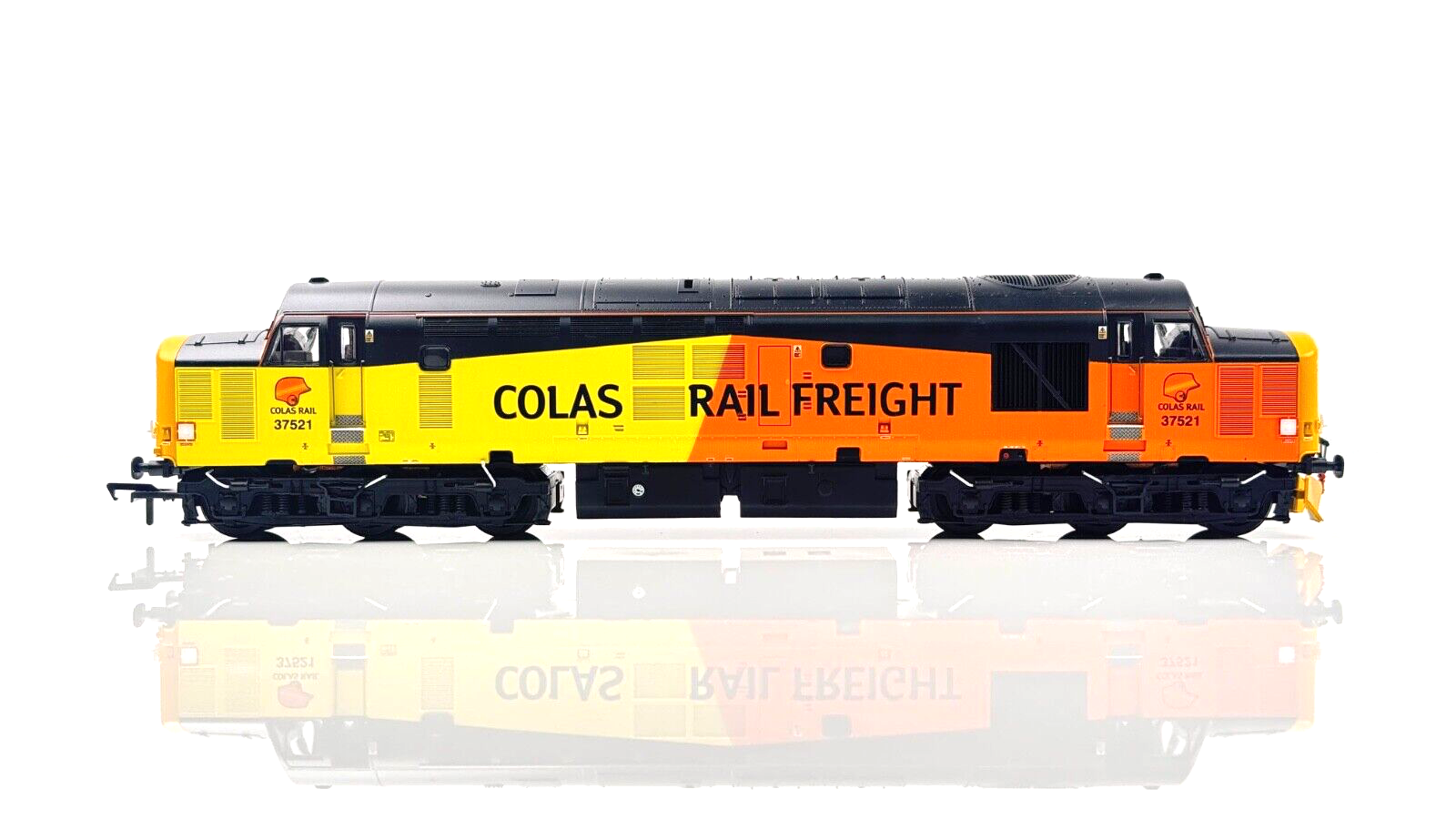 BACHMANN 00 GAUGE - 32-394 - CLASS 37/5 37521 COLAS RAIL FREIGHT - BOXED