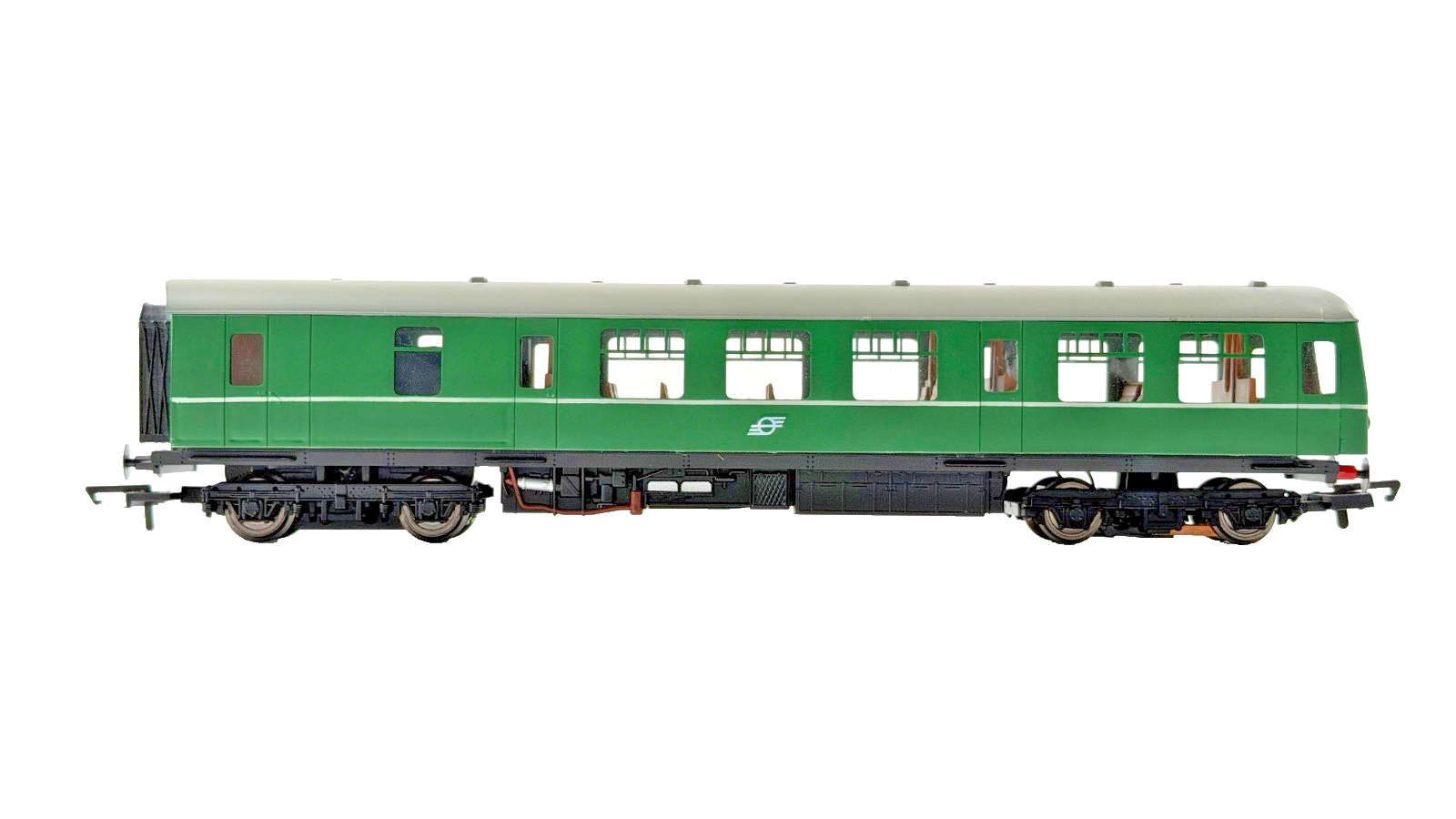 SILVER FOX MODELS OO GAUGE - CIE GREEN 2600 CLASS RAILCAR 2 CAR DMU 2607/2627