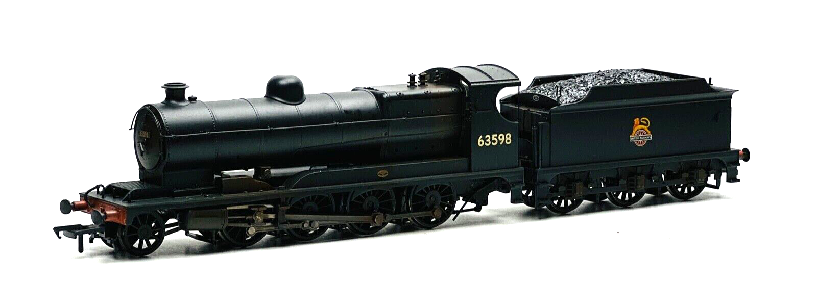 BACHMANN 00 GAUGE - 31-004 - ROBINSON O4 63598 BR BLACK EARLY EMBLEM (WEATHERED)