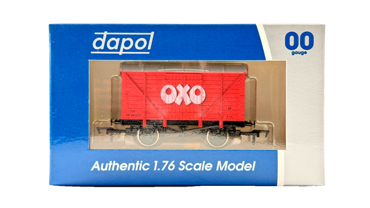 DAPOL 00 GAUGE - OXO STOCK CUBES PROMOTIONAL VENT VAN DE545553 (LIMITED EDITION)